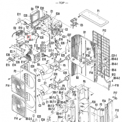 Motor ventilador unidad exterior LG modelo LS-L1262YL