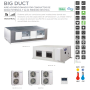 AIRE ACOND. GREE CONDUCTOS ALTA CAPACIDAD BIG DUCT 40 34400 FRIG/H 36980 KCAL/H