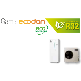 EQUIPO ECODAN MITSUBISHI ELECTRIC CALEFACCIÓN O FRÍO SERIE ECO INVERTER (SUZ-SWM30VA + ERST20D-VM2E-M)