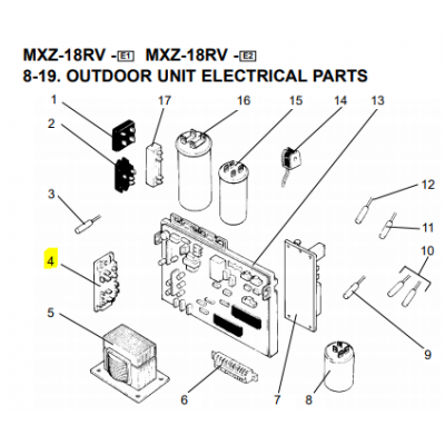 Motor ventilador unidad exterior LG modelo LS-L1262YL