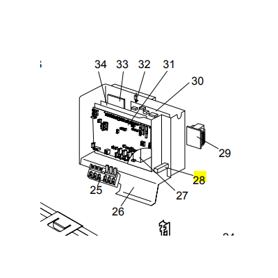 Motor ventilador unidad exterior LG modelo LS-L1262YL