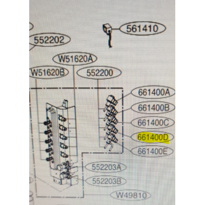 Bobina expansion D unidad exterior LG FM30AH UE3 ( A5UW306FA3 )