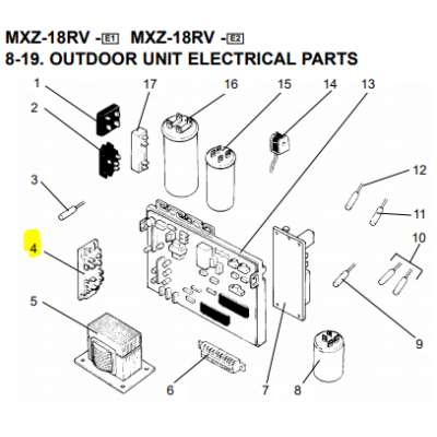 Motor ventilador unidad exterior LG modelo LS-L1262YL