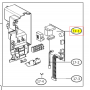 Placa de control split interior DAIKIN modelo FTXB50CV1B