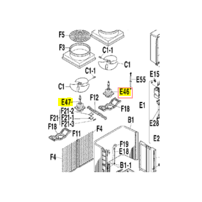 MOTOR VENTILADOR UNIDAD EXTERIOR DAIKIN REYP8KJY1