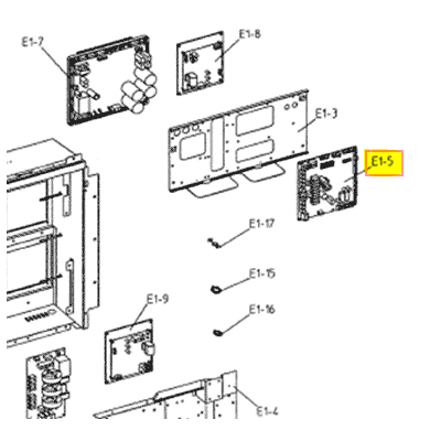 PLACA DE CONTROL UNIDAD EXTERIOR DAIKIN RXYQ14P7W1BA