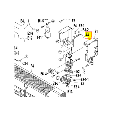 PLACA DE CONTROL + EEPROM UNIDAD INTERIOR DAIKIN FTXS50D2V1W