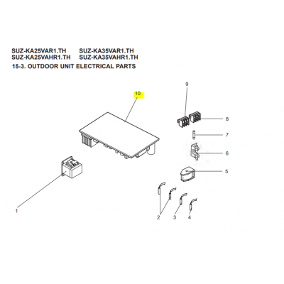 Motor ventilador unidad exterior LG modelo LS-L1262YL